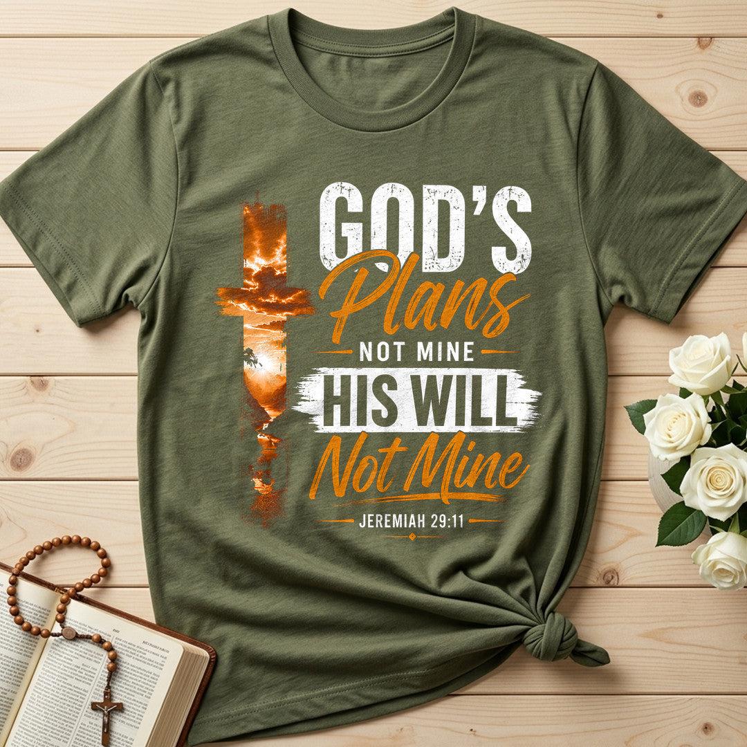 God's Plans Not Mine His Will Not Mine Jeremiah 29.11 01