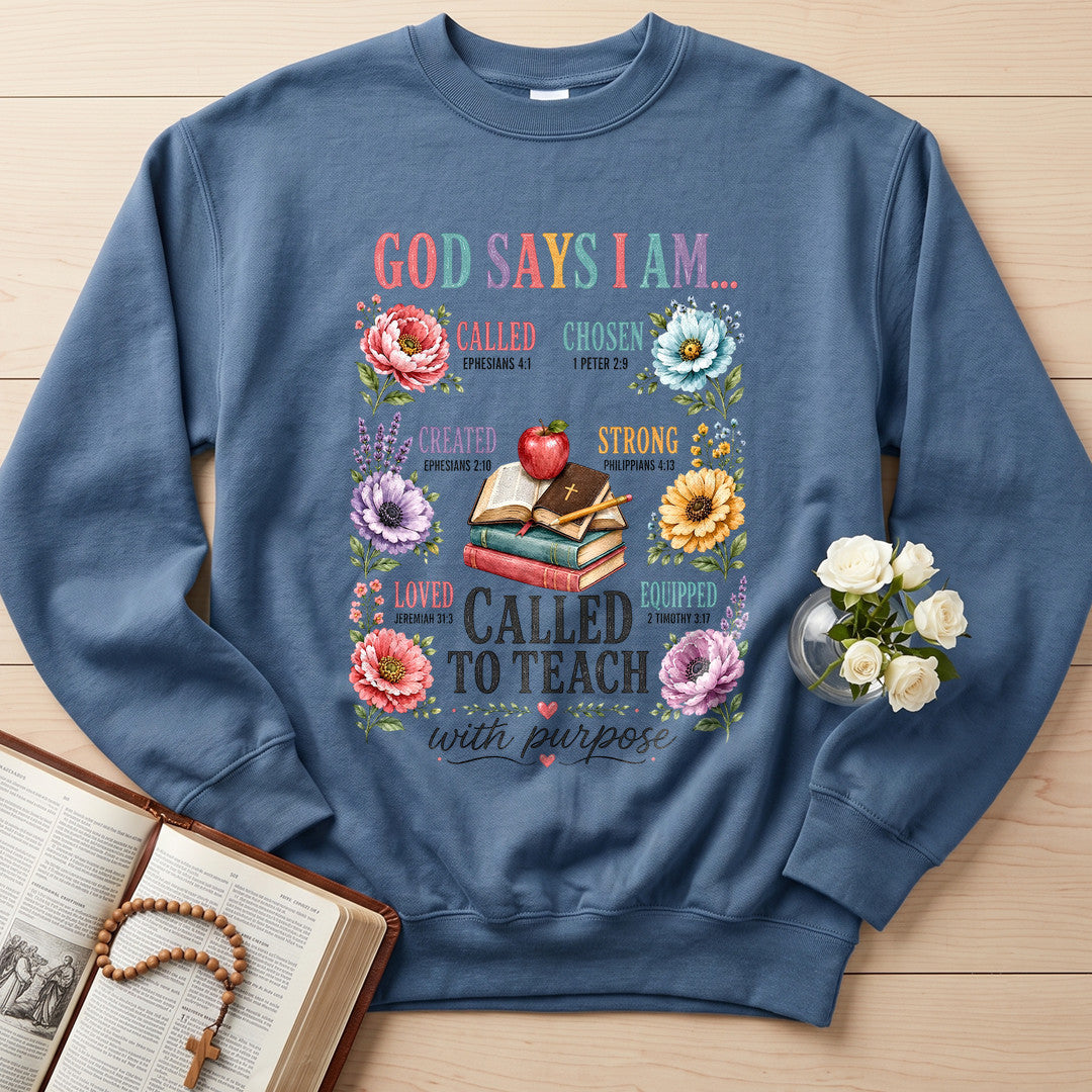 God Says I Am Called To Teach With Purpose 01