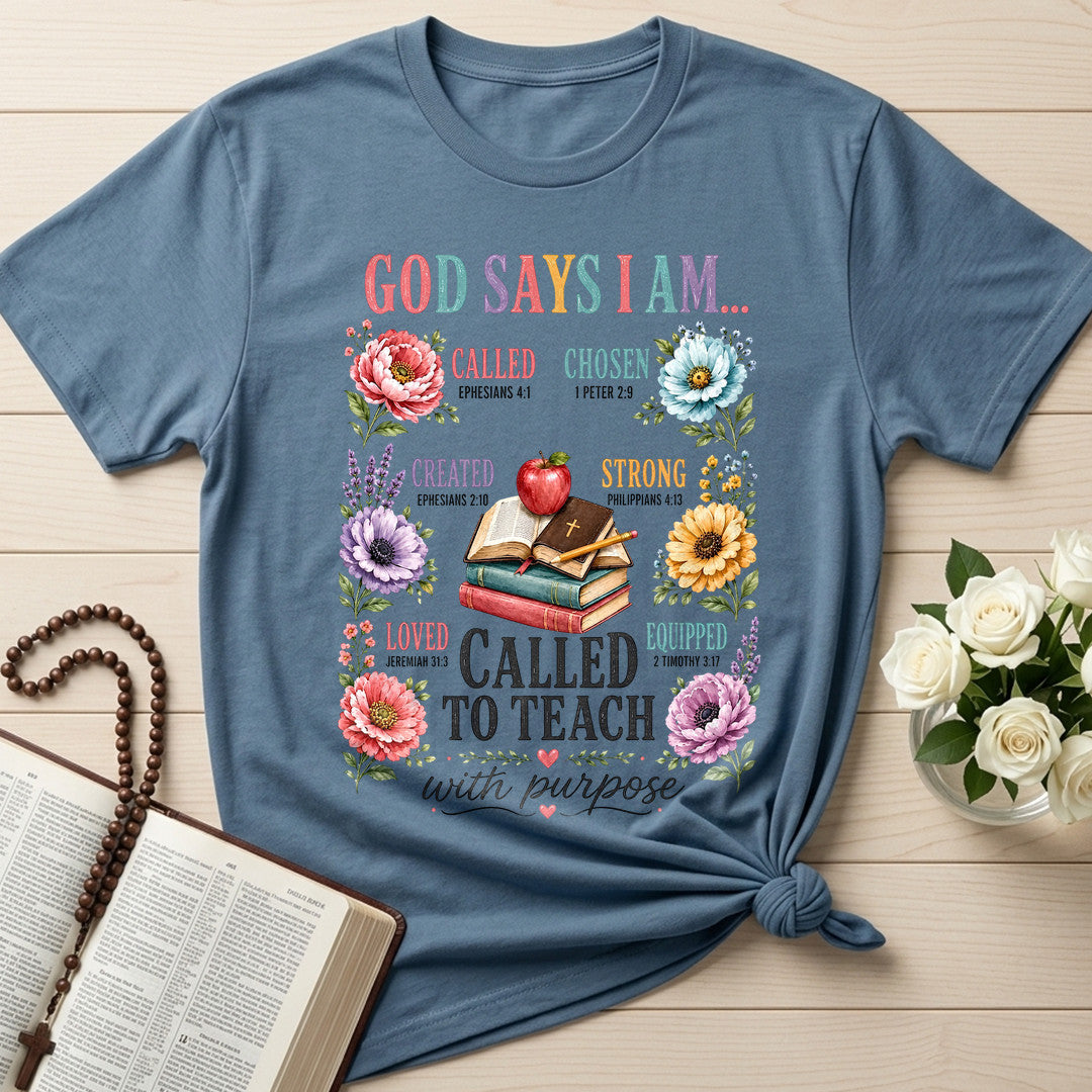 God Says I Am Called To Teach With Purpose 01