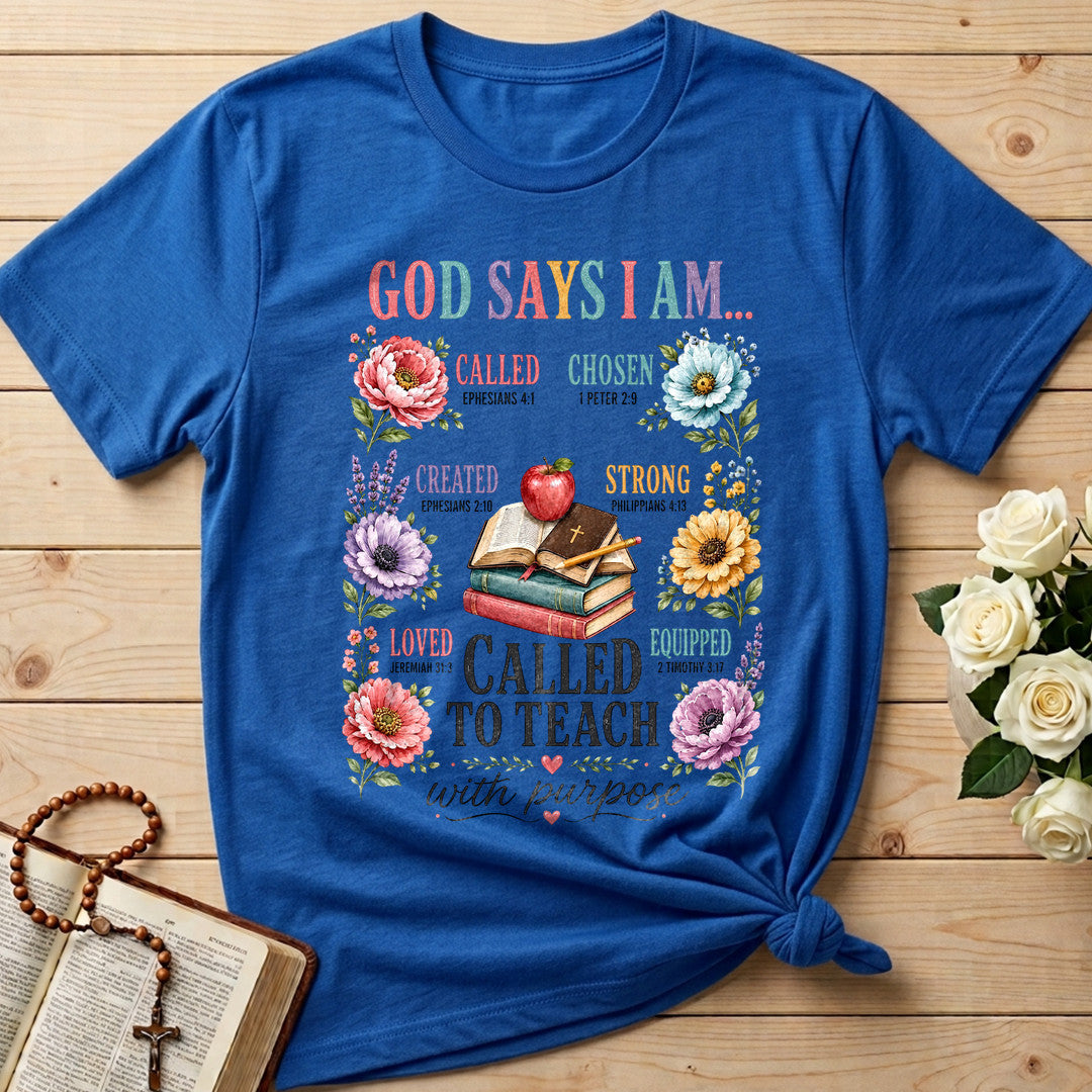 God Says I Am Called To Teach With Purpose 01