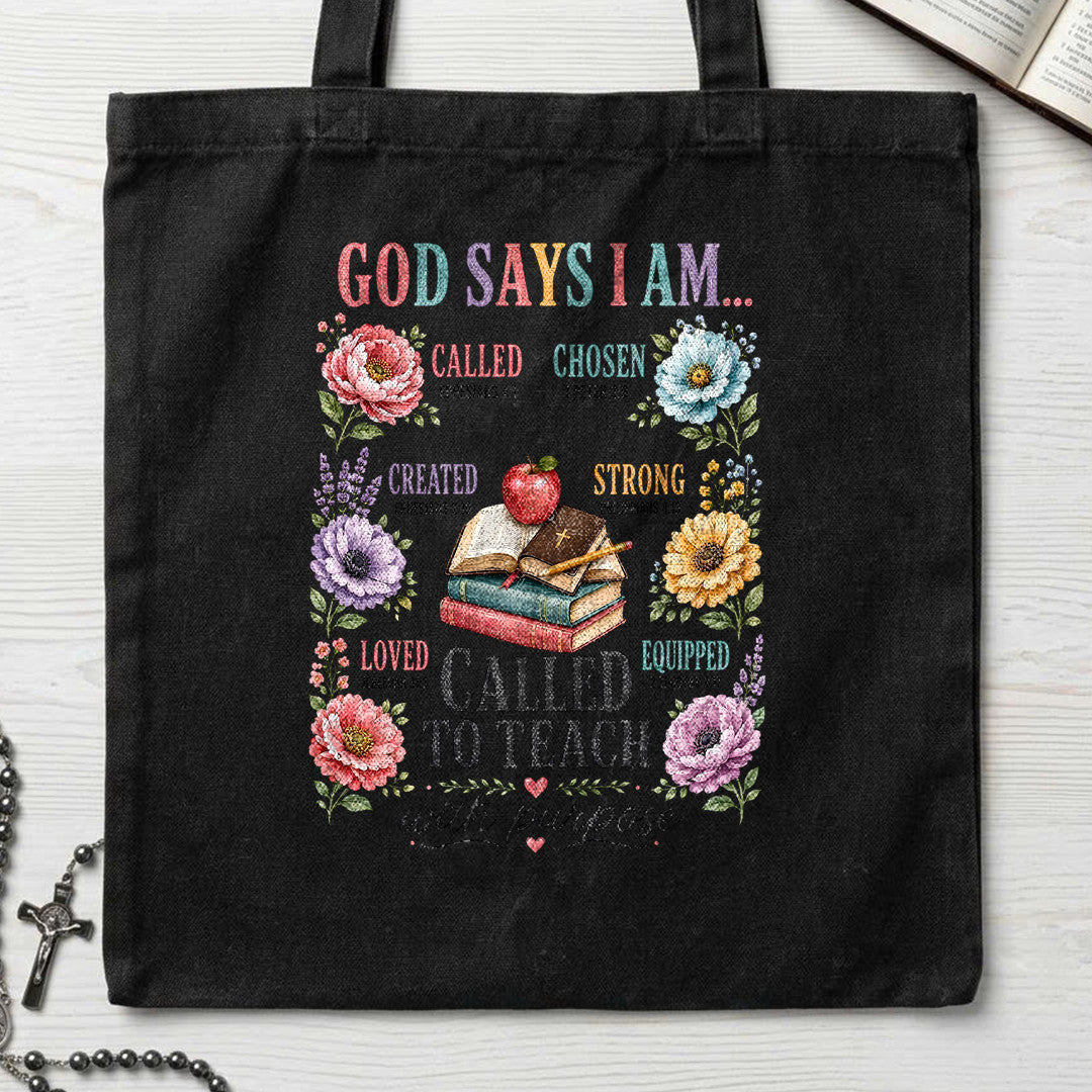 God Says I Am Called To Teach With Purpose 01
