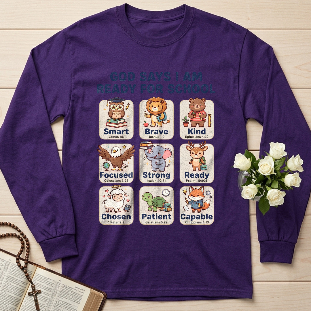 God Says I Am Ready For School 01