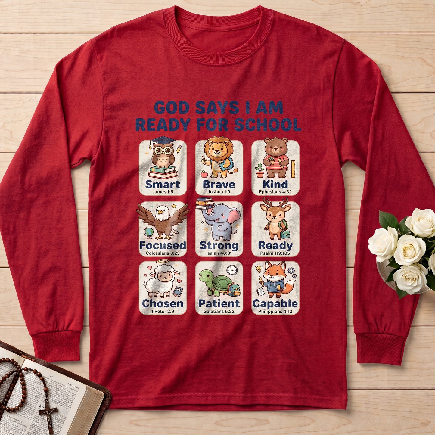 God Says I Am Ready For School 01
