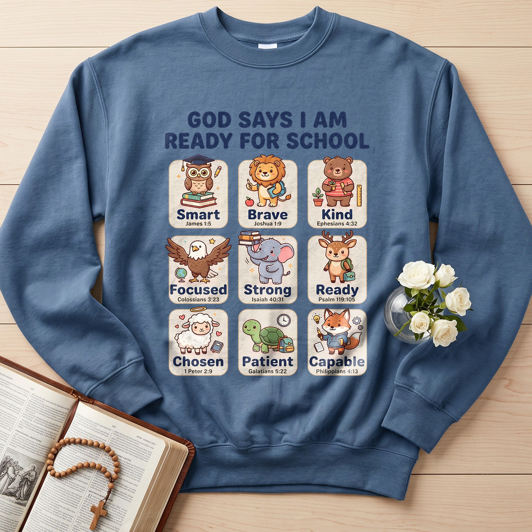 God Says I Am Ready For School 01