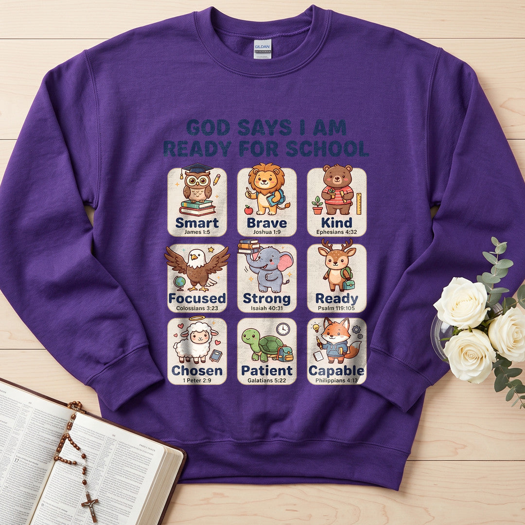 God Says I Am Ready For School 01
