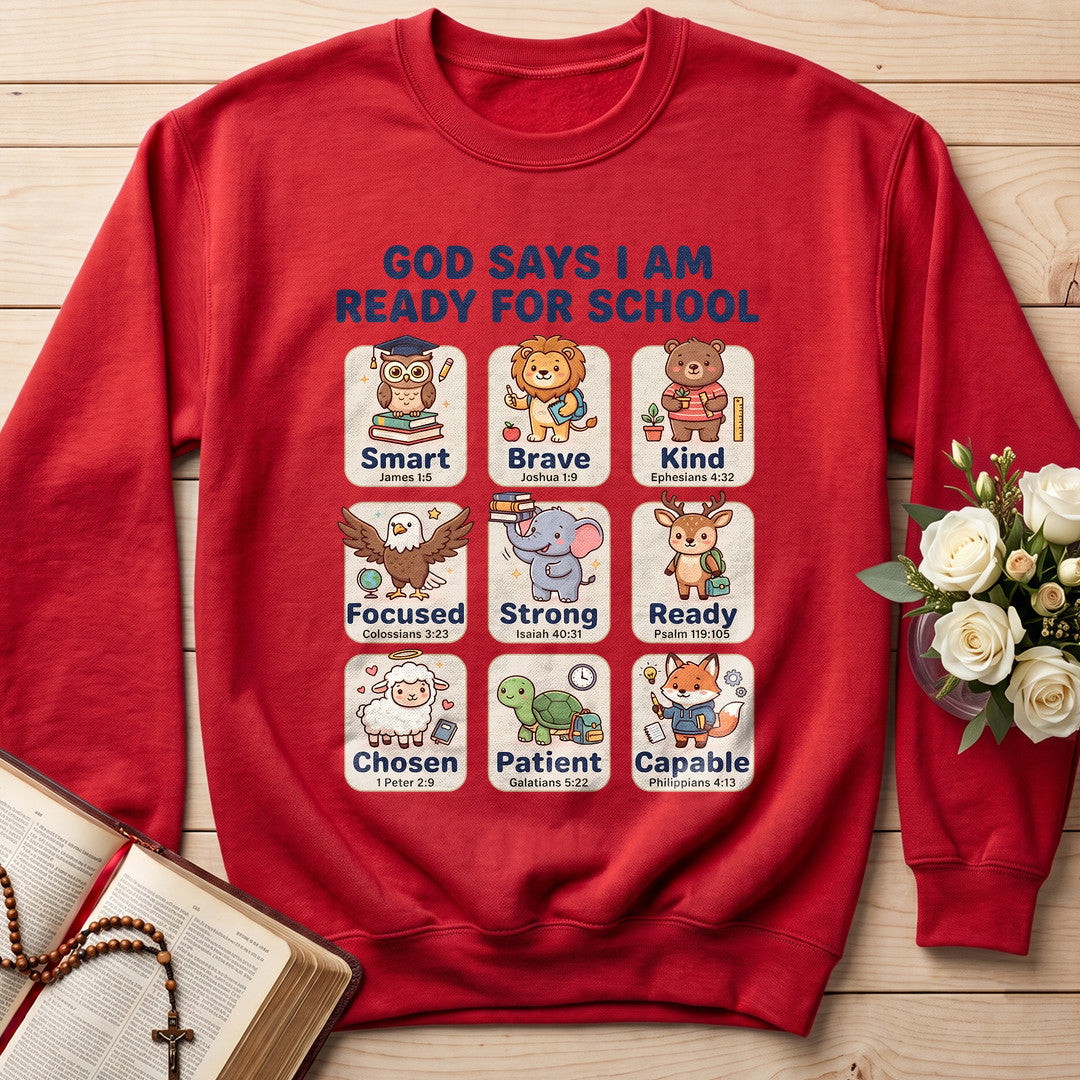 God Says I Am Ready For School 01