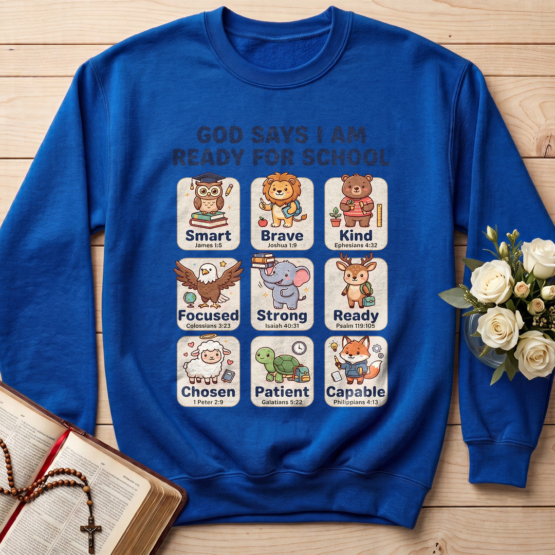 God Says I Am Ready For School 01