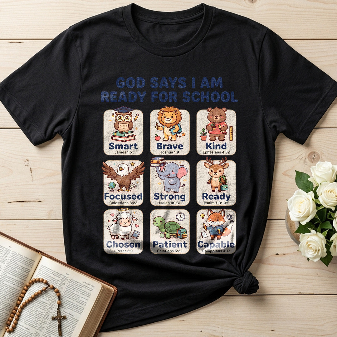 God Says I Am Ready For School 01