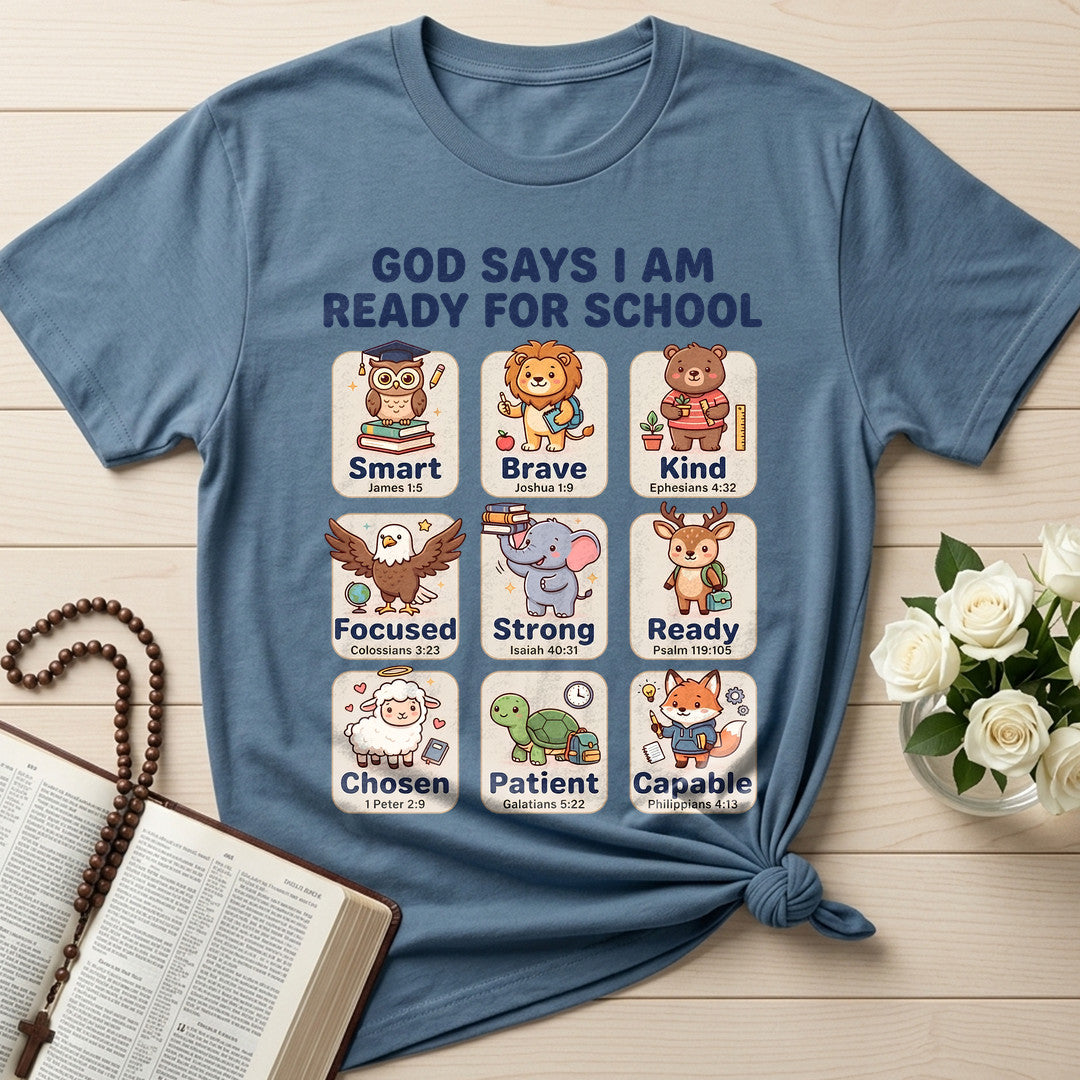 God Says I Am Ready For School 01