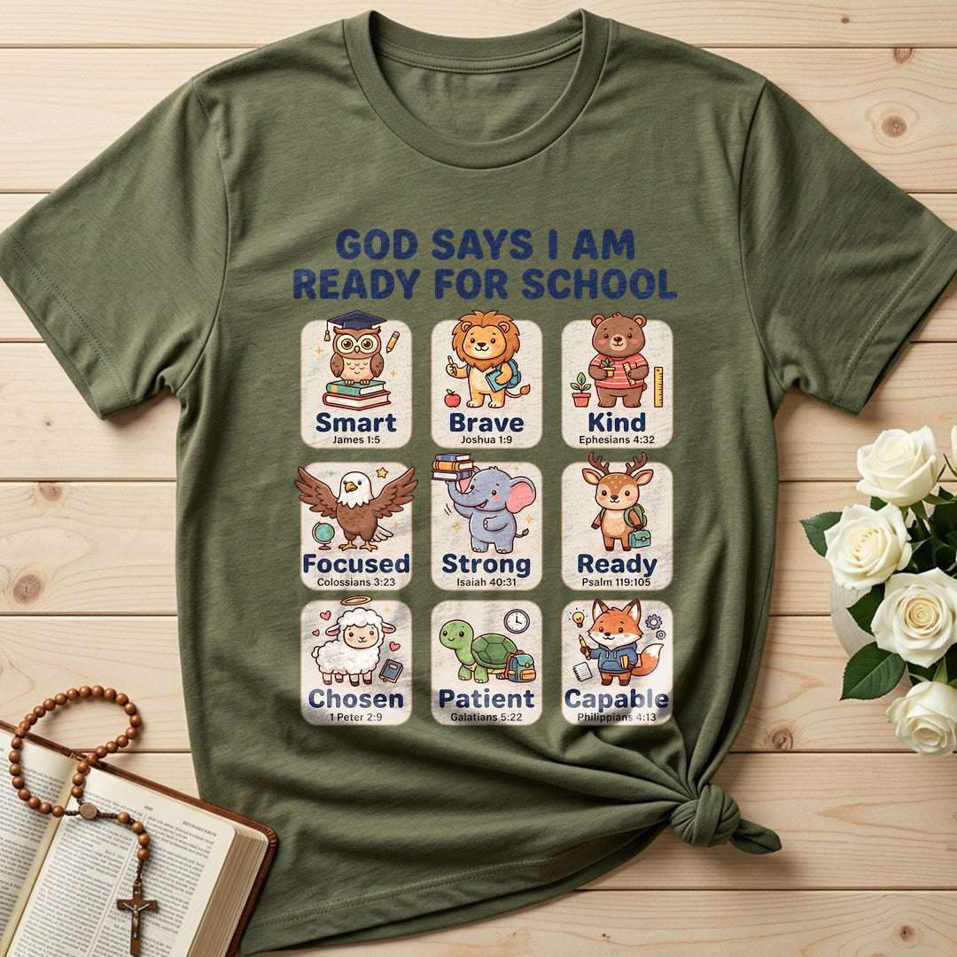 God Says I Am Ready For School 01