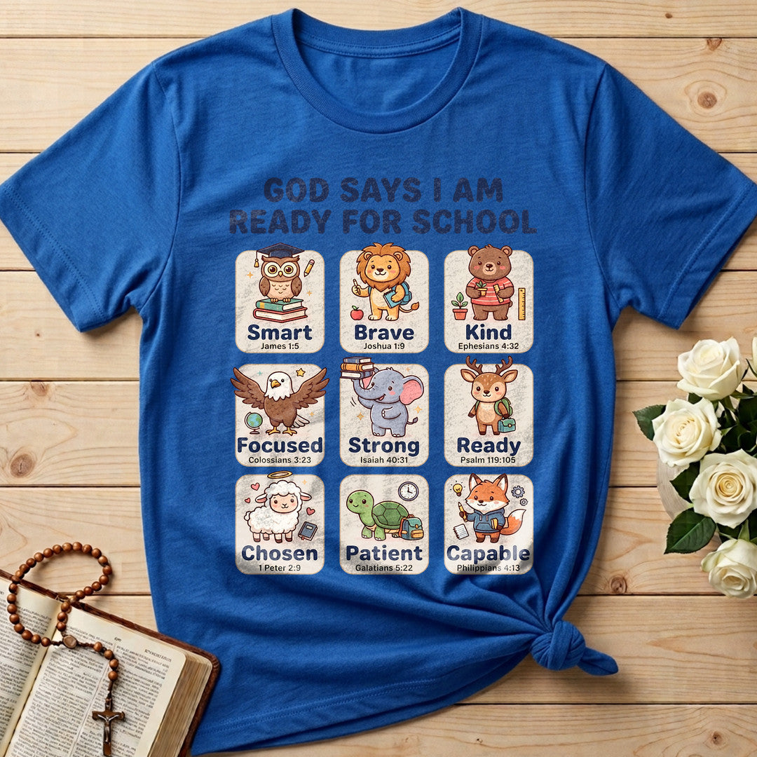 God Says I Am Ready For School 01