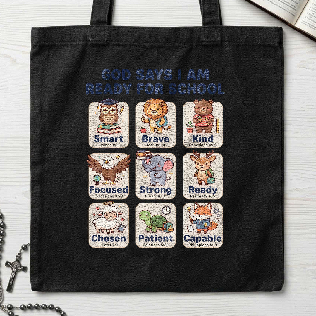 God Says I Am Ready For School 01