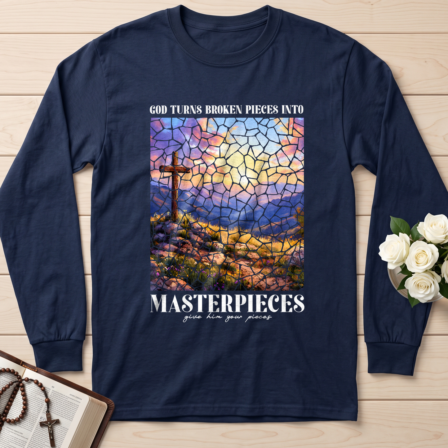God Turns Broken Pieces Into Masterpieces Give Him Your Pieces 02