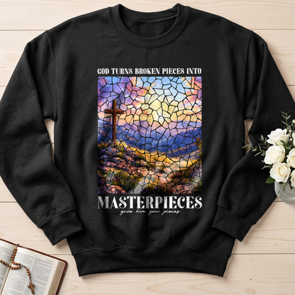 God Turns Broken Pieces Into Masterpieces Give Him Your Pieces 02