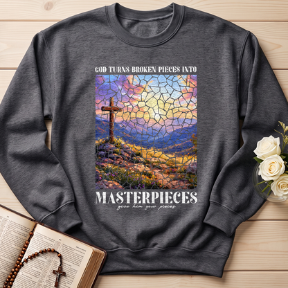 God Turns Broken Pieces Into Masterpieces Give Him Your Pieces 02