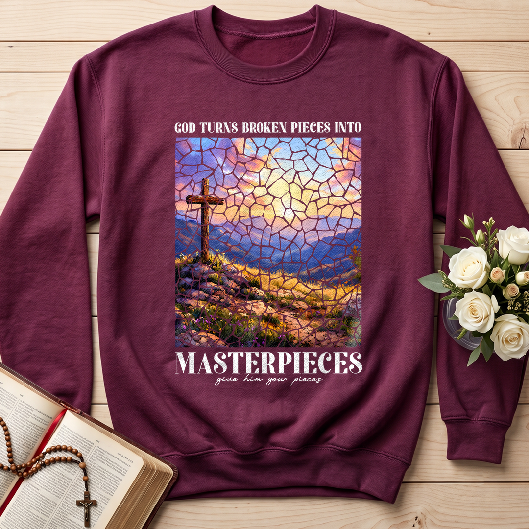 God Turns Broken Pieces Into Masterpieces Give Him Your Pieces 02