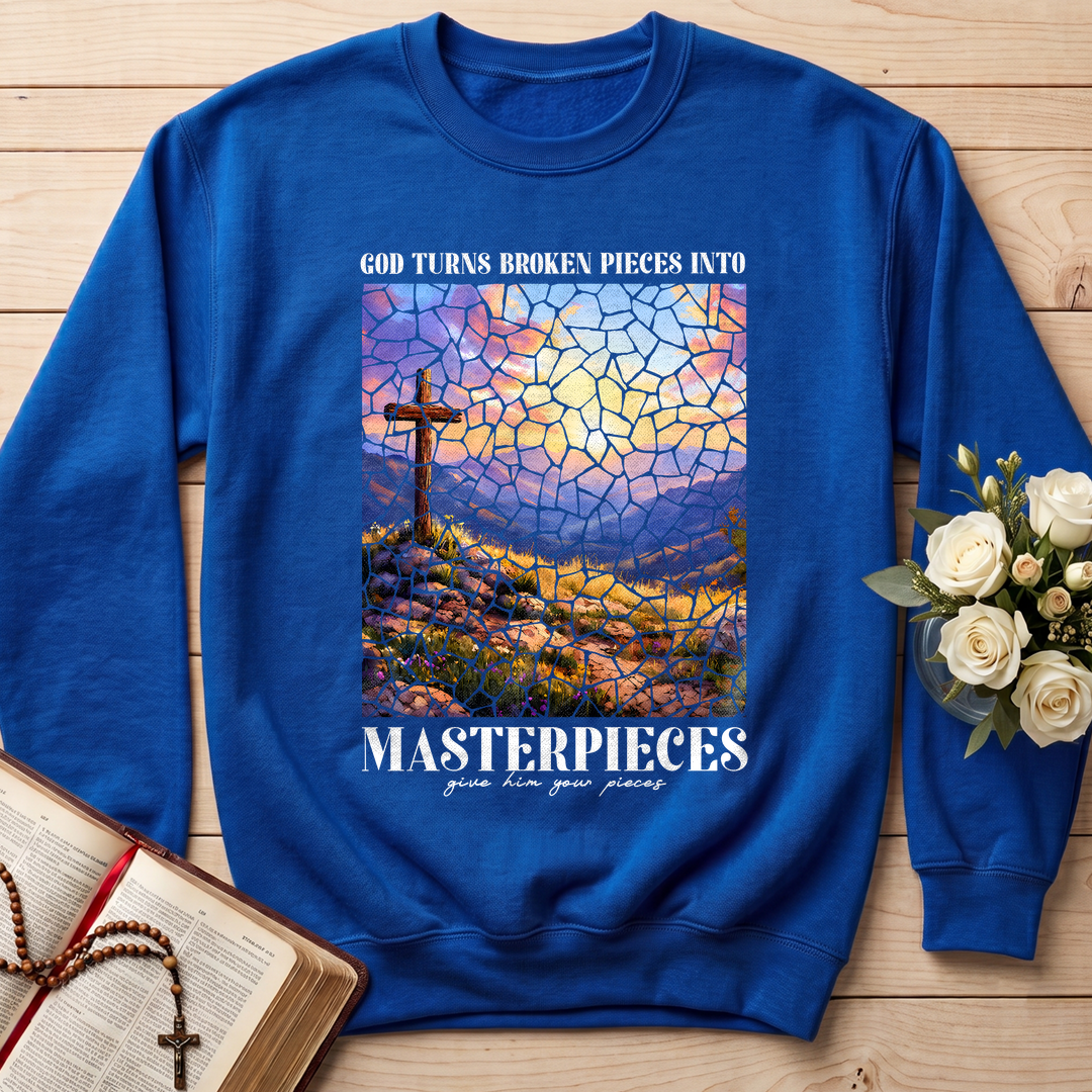 God Turns Broken Pieces Into Masterpieces Give Him Your Pieces 02