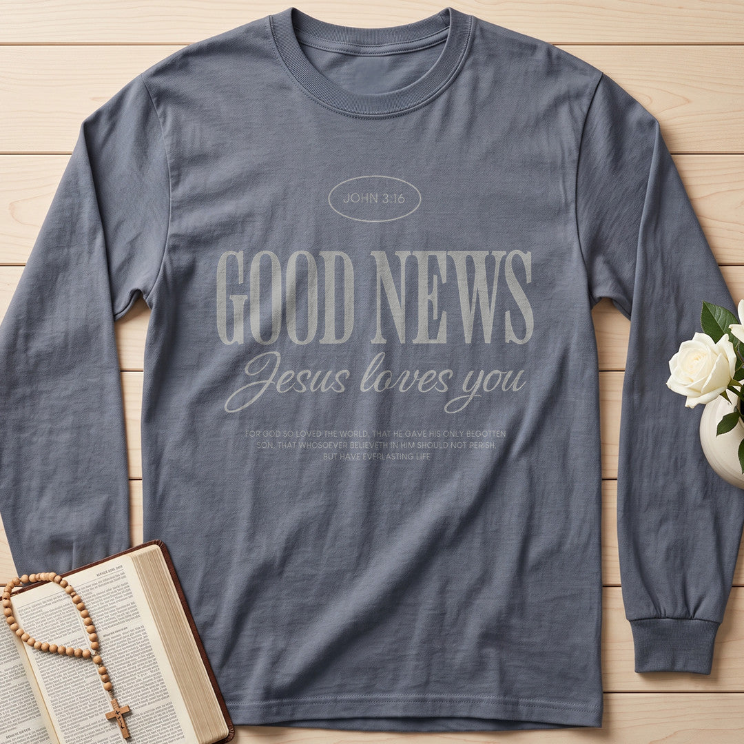 Good News Jesus Loves You John 3.16 01
