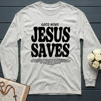Good News Jesus Saves John 3.16-17 01