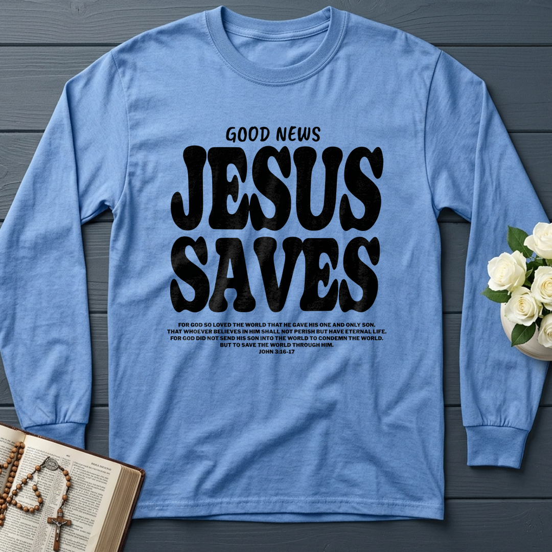 Good News Jesus Saves John 3.16-17 01