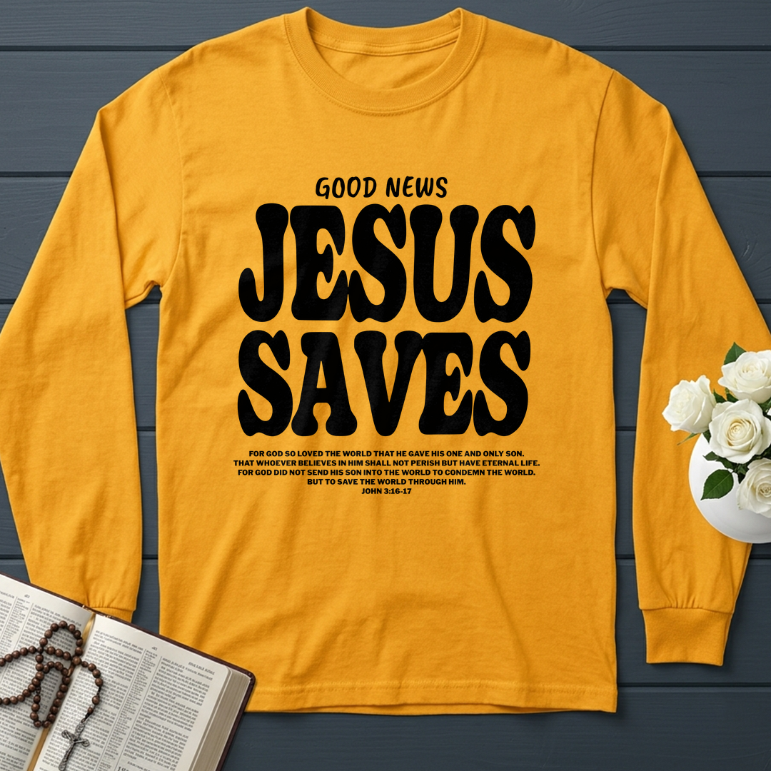 Good News Jesus Saves John 3.16-17 01