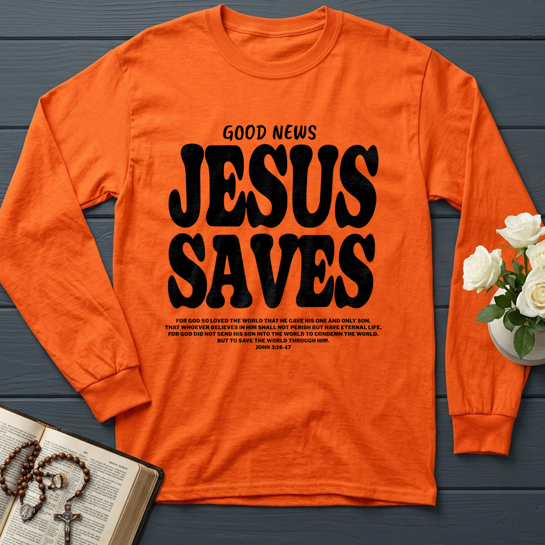 Good News Jesus Saves John 3.16-17 01