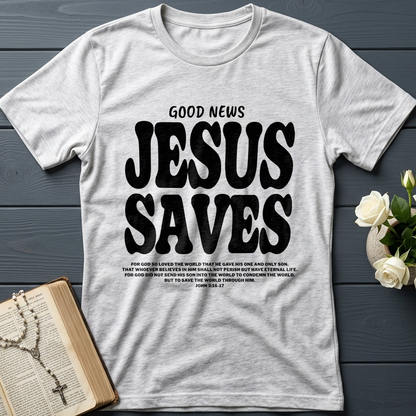 Good News Jesus Saves John 3.16-17 01