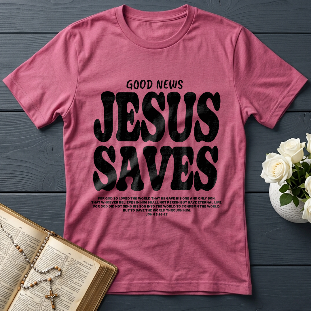 Good News Jesus Saves John 3.16-17 01