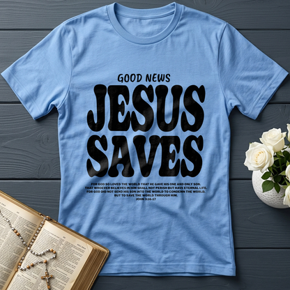 Good News Jesus Saves John 3.16-17 01