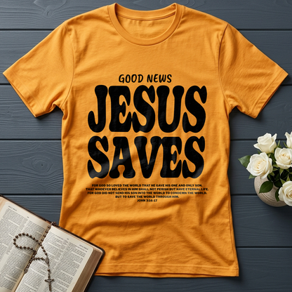 Good News Jesus Saves John 3.16-17 01