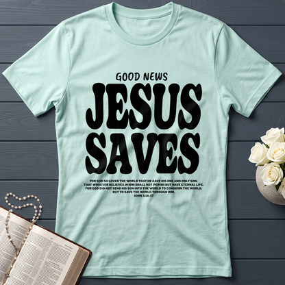 Good News Jesus Saves John 3.16-17 01