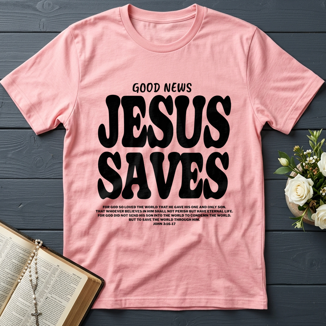 Good News Jesus Saves John 3.16-17 01