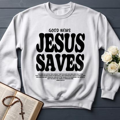 Good News Jesus Saves John 3.16-17 01