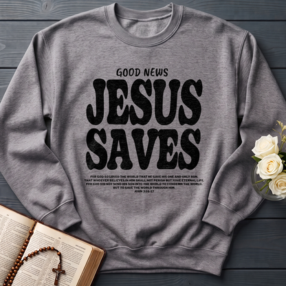 Good News Jesus Saves John 3.16-17 01