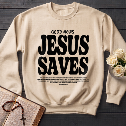 Good News Jesus Saves John 3.16-17 01