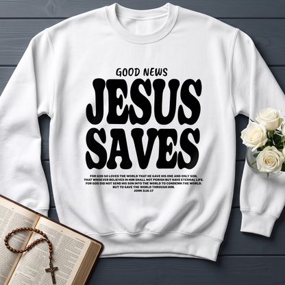 Good News Jesus Saves John 3.16-17 01