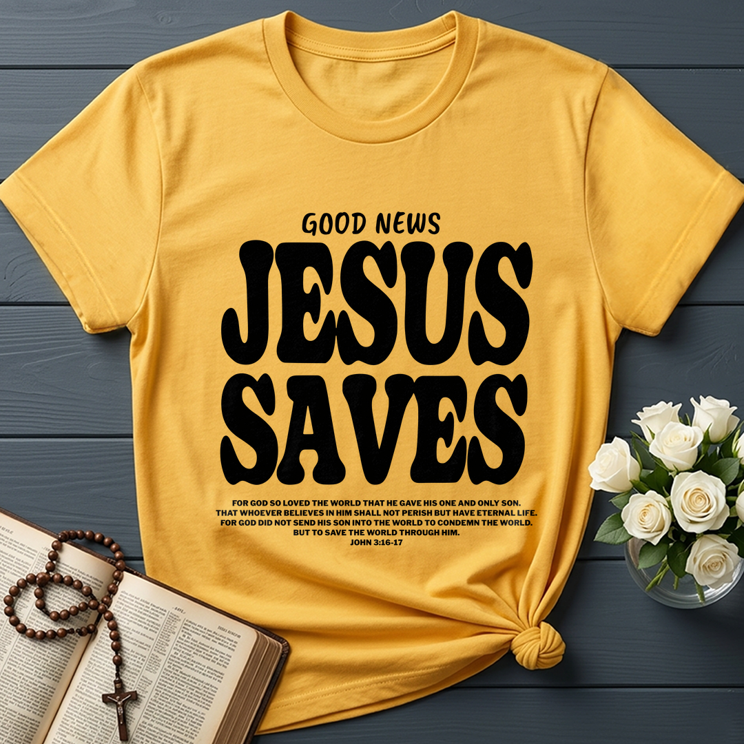 Good News Jesus Saves John 3.16-17 01