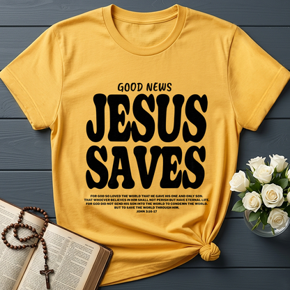 Good News Jesus Saves John 3.16-17 01