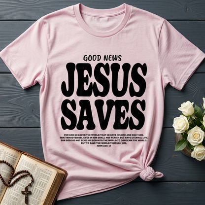 Good News Jesus Saves John 3.16-17 01