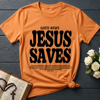 Good News Jesus Saves John 3.16-17 01