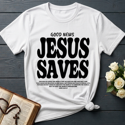 Good News Jesus Saves John 3.16-17 01