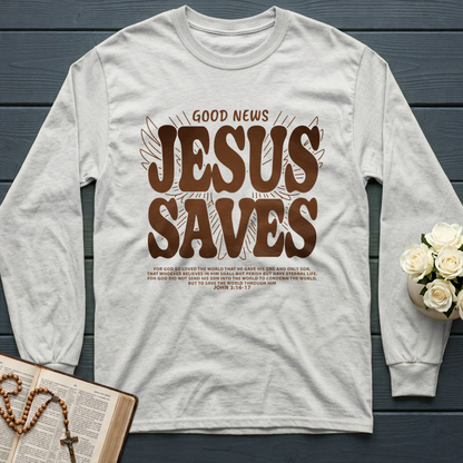 Good News Jesus Saves John 3.16-17 02