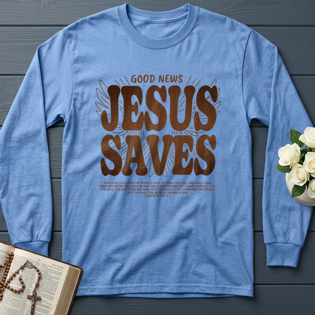 Good News Jesus Saves John 3.16-17 02