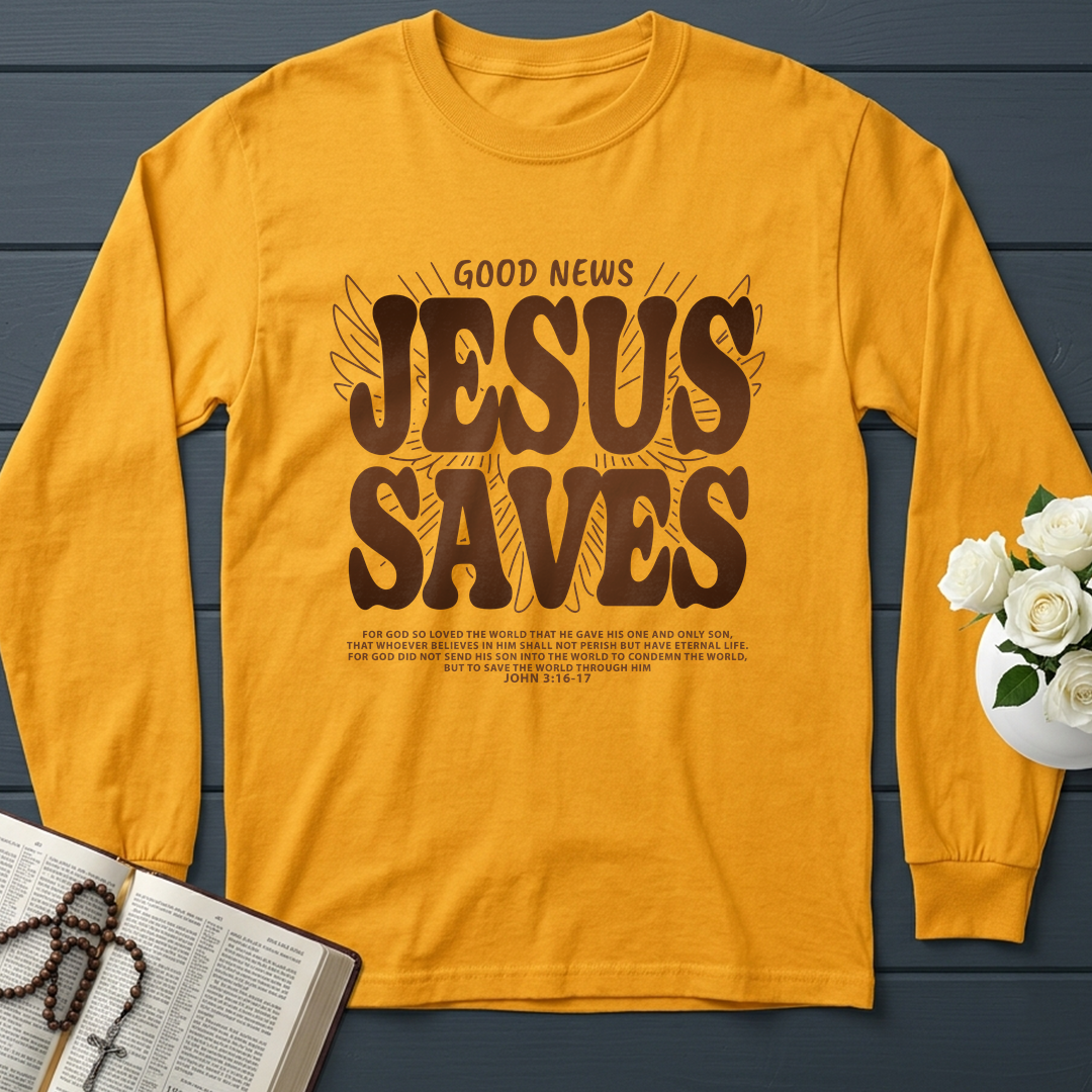 Good News Jesus Saves John 3.16-17 02