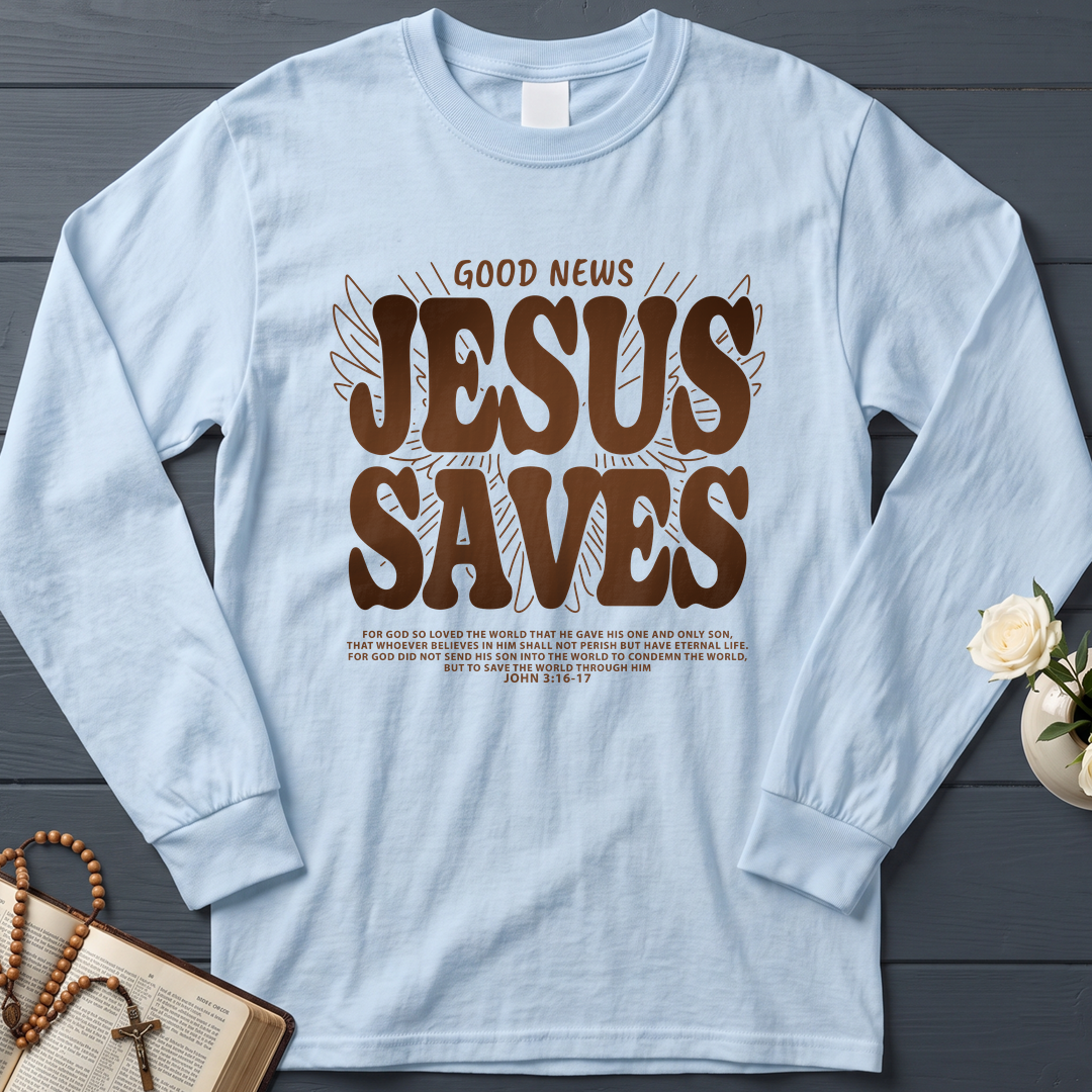 Good News Jesus Saves John 3.16-17 02