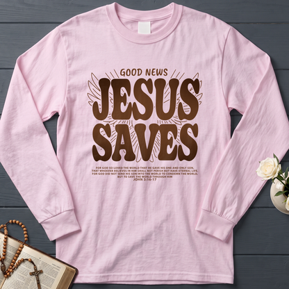 Good News Jesus Saves John 3.16-17 02