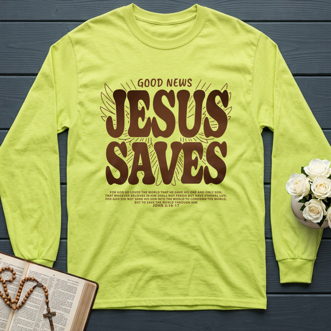 Good News Jesus Saves John 3.16-17 02
