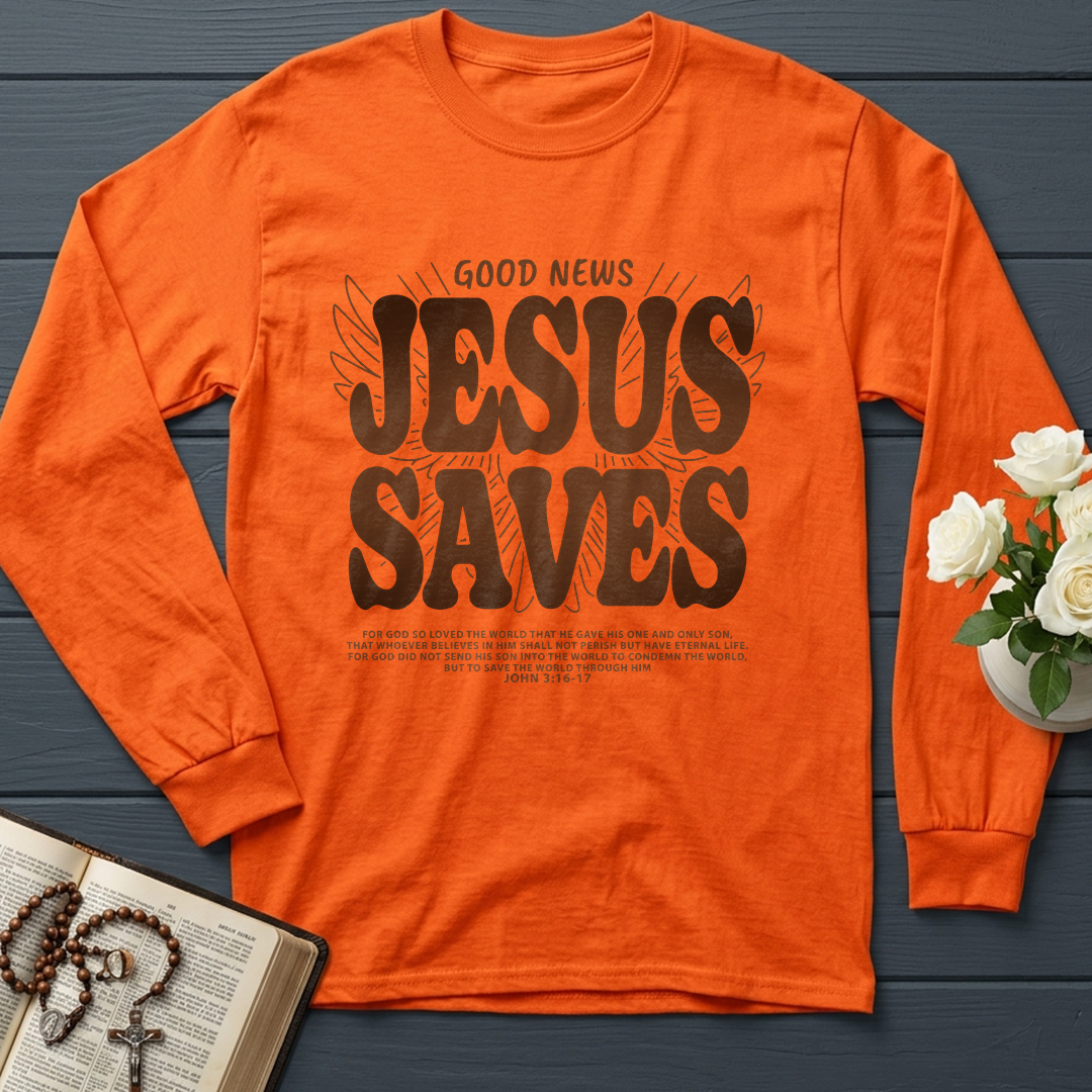 Good News Jesus Saves John 3.16-17 02