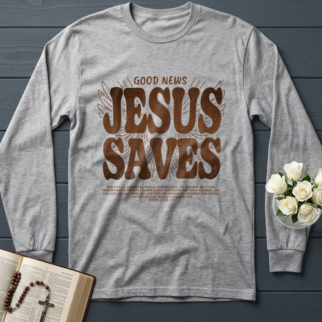 Good News Jesus Saves John 3.16-17 02