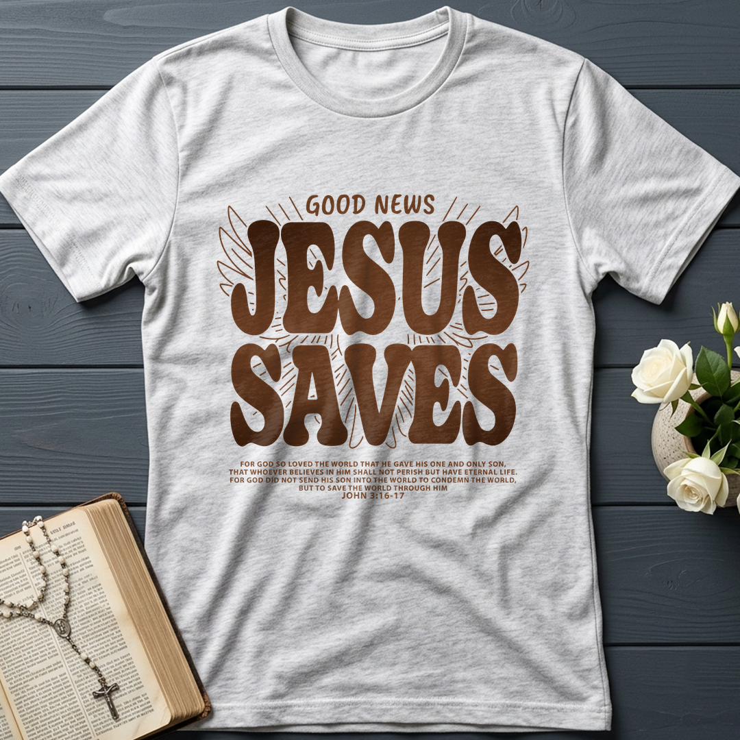 Good News Jesus Saves John 3.16-17 02